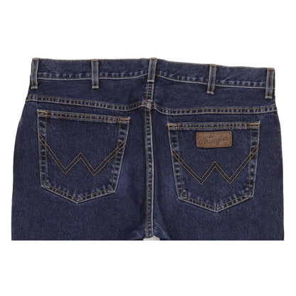 Wrangler Texas Men Blue Straight Regular Jeans W38 L30