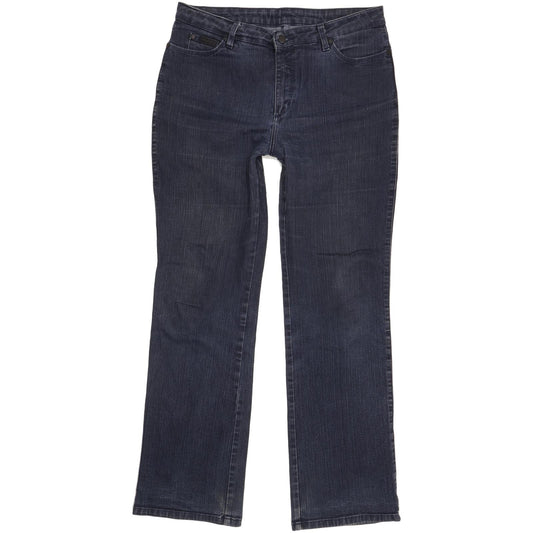Wrangler Tina Blue Bootcut Regular Stretch Jeans High Waisted W33 L32