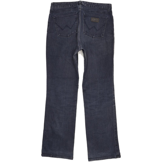 Wrangler Tina Blue Bootcut Regular Stretch Jeans High Waisted W33 L32