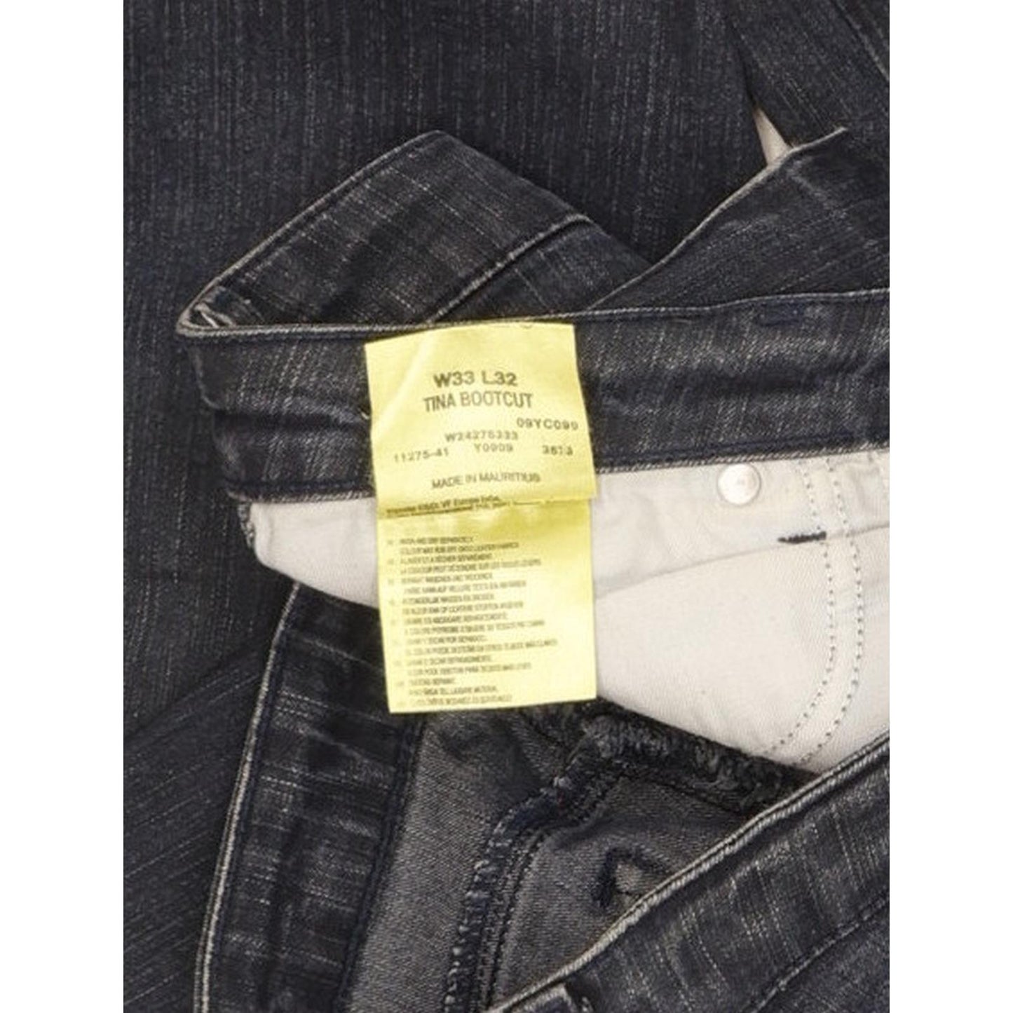 Wrangler Tina Blue Bootcut Regular Stretch Jeans High Waisted W33 L32