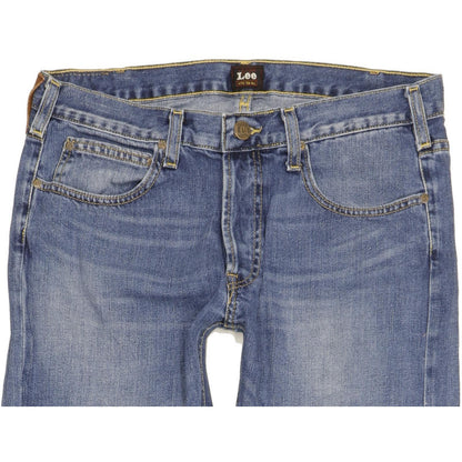 Lee Daren Men Blue Straight Slim Jeans W33 L32