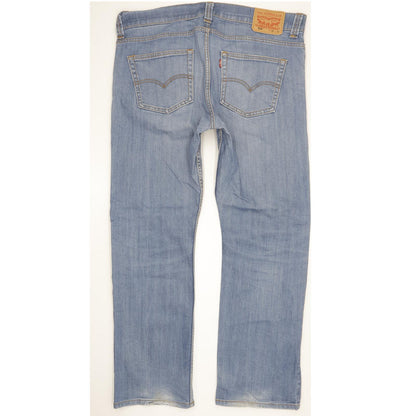 Levi's 506 Men Blue Straight Regular Stretch Jeans W38 L30