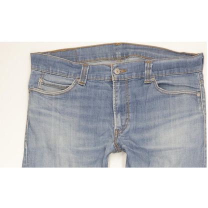 Levi's 506 Men Blue Straight Regular Stretch Jeans W38 L30