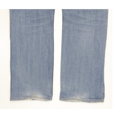Levi's 506 Men Blue Straight Regular Stretch Jeans W38 L30