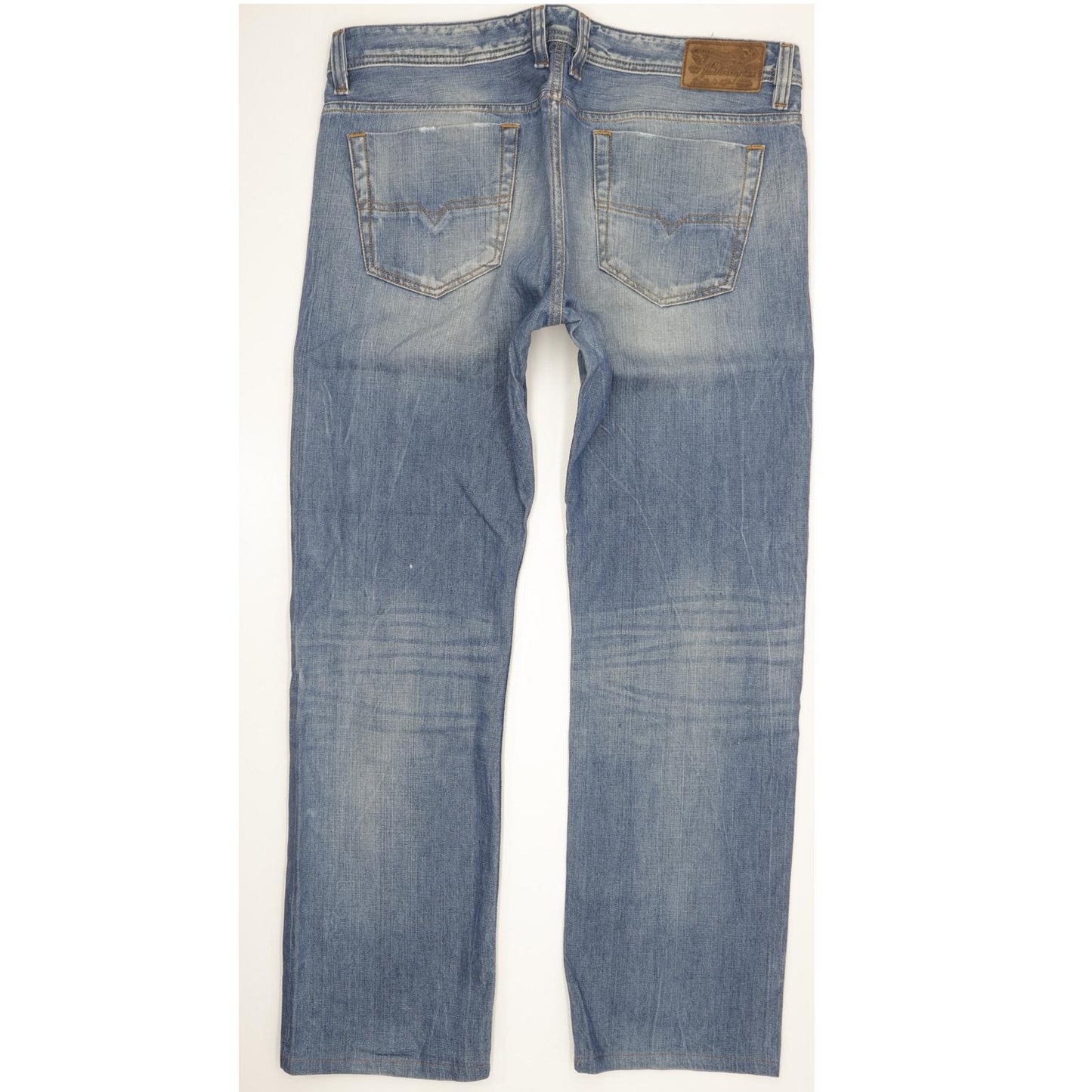 Diesel Viker Men Blue Straight Regular Jeans W36 L32