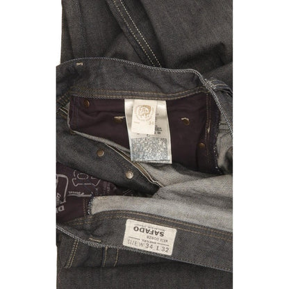 Diesel Safado 008Z8 Men Navy Straight Slim Jeans W34 L32