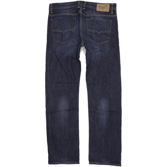 Diesel Viker 0RML0 Men Blue Straight Regular Jeans W34 L32