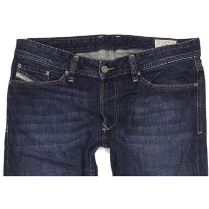 Diesel Viker 0RML0 Men Blue Straight Regular Jeans W34 L32