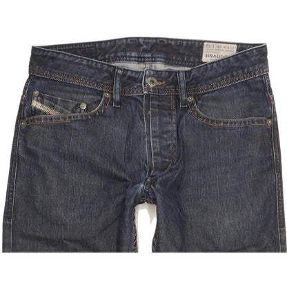 Diesel Braddom 0088Z Men Blue Tapered Slim Jeans W29 L32