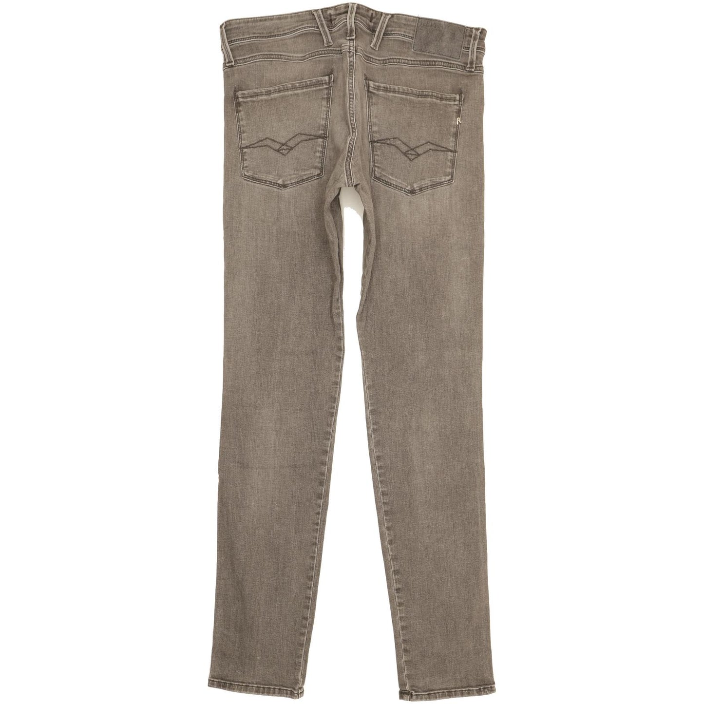 Replay Anbass Men Grey Skinny Slim Stretch Jeans W31 L34