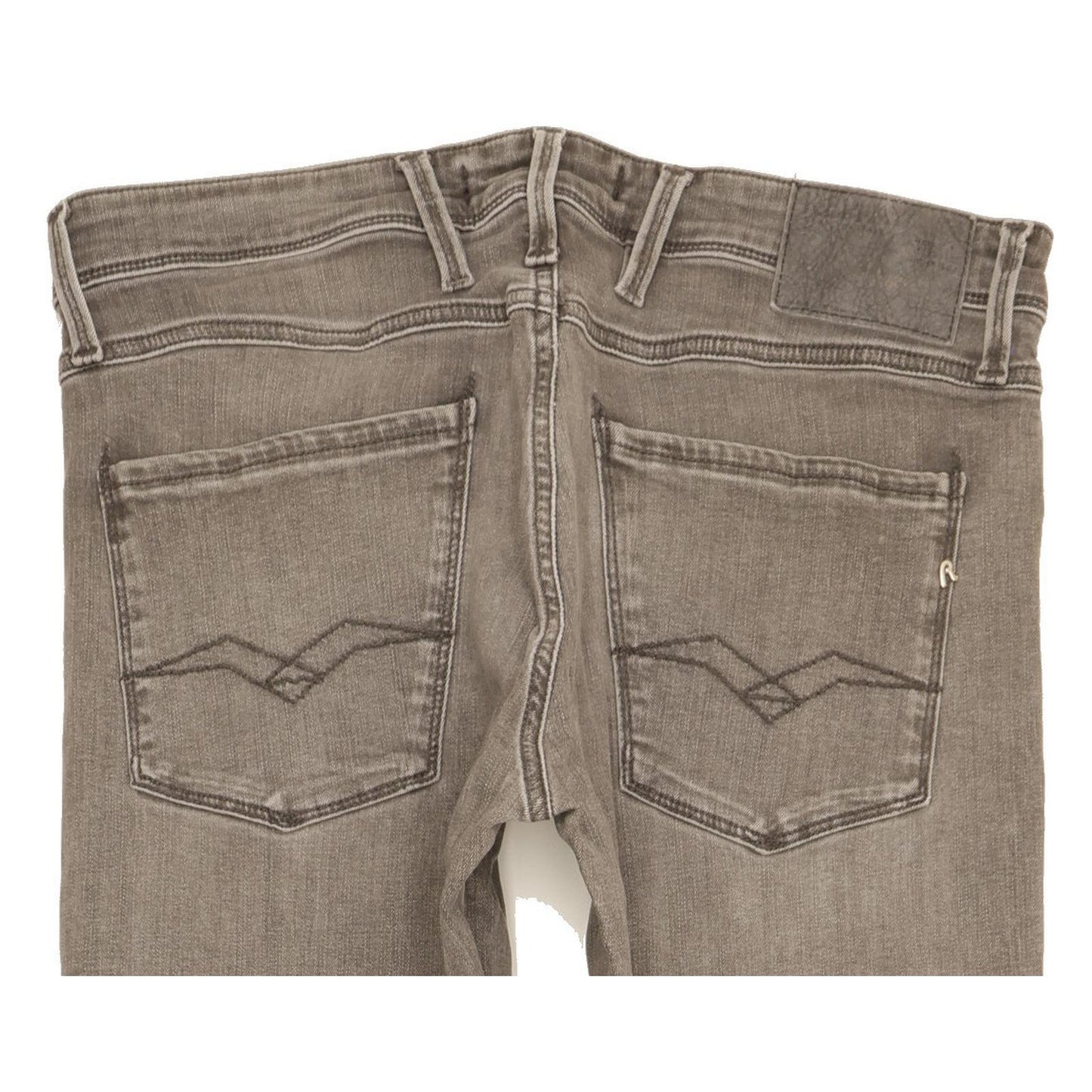 Replay Anbass Men Grey Skinny Slim Stretch Jeans W31 L34