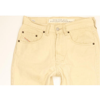 Diesel Cheyenne Men Beige Straight Regular Jeans W29 L30