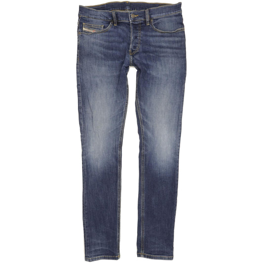 Diesel D-Luster Men Blue Skinny Slim Stretch Jeans W32 L33