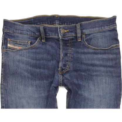 Diesel D-Luster Men Blue Skinny Slim Stretch Jeans W32 L33