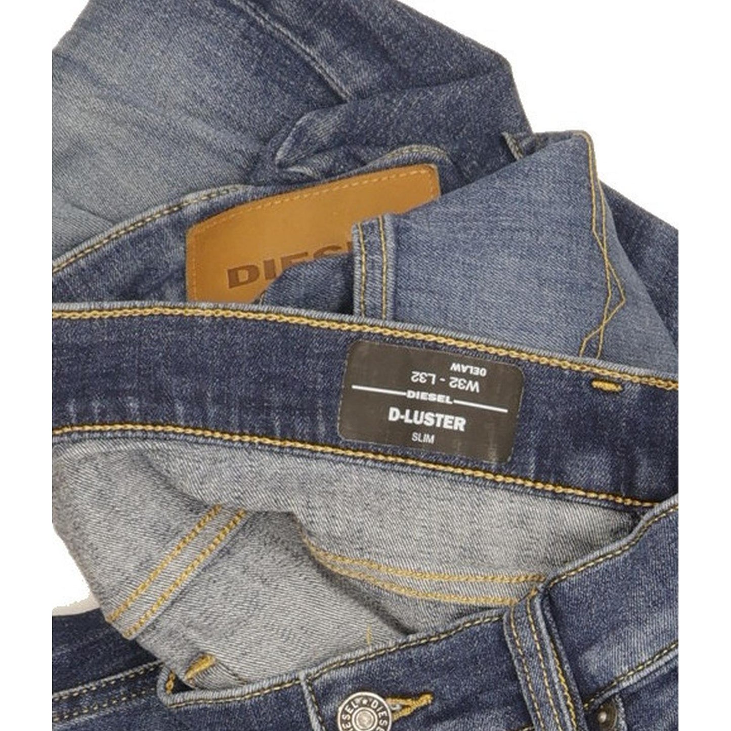 Diesel D-Luster Men Blue Skinny Slim Stretch Jeans W32 L33