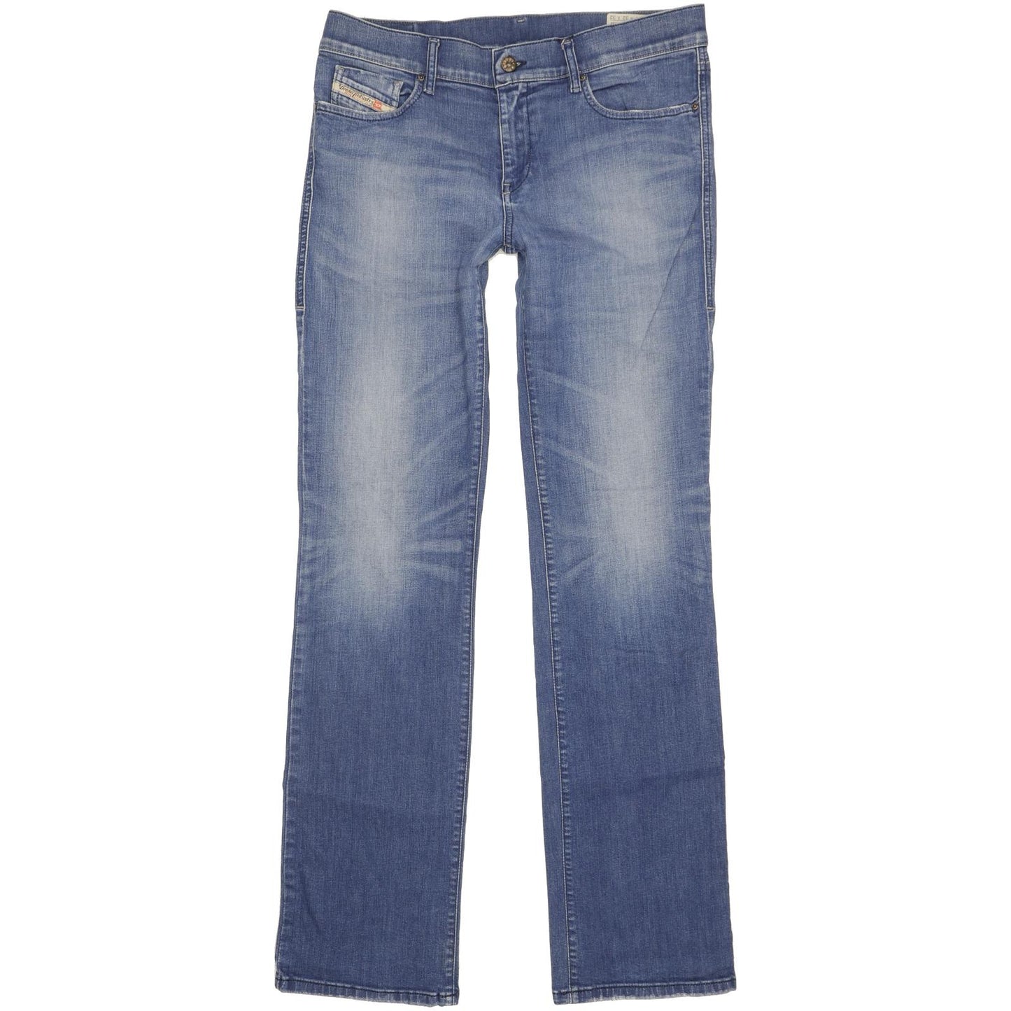 Diesel Bootzee Women Blue Bootcut Slim Stretch Jeans W32 L32