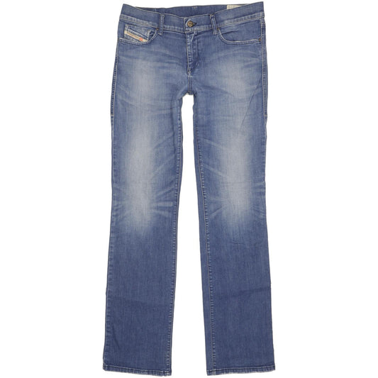 Diesel Bootzee Women Blue Bootcut Slim Stretch Jeans W32 L32