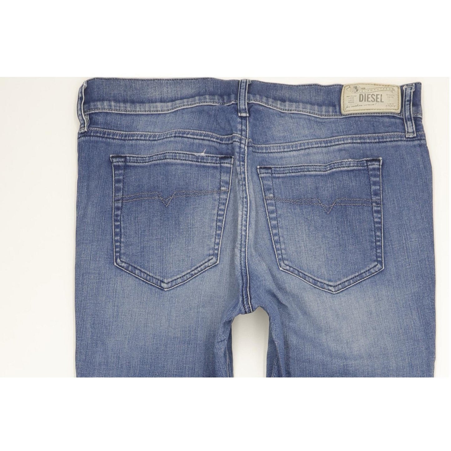 Diesel Bootzee Women Blue Bootcut Slim Stretch Jeans W32 L32