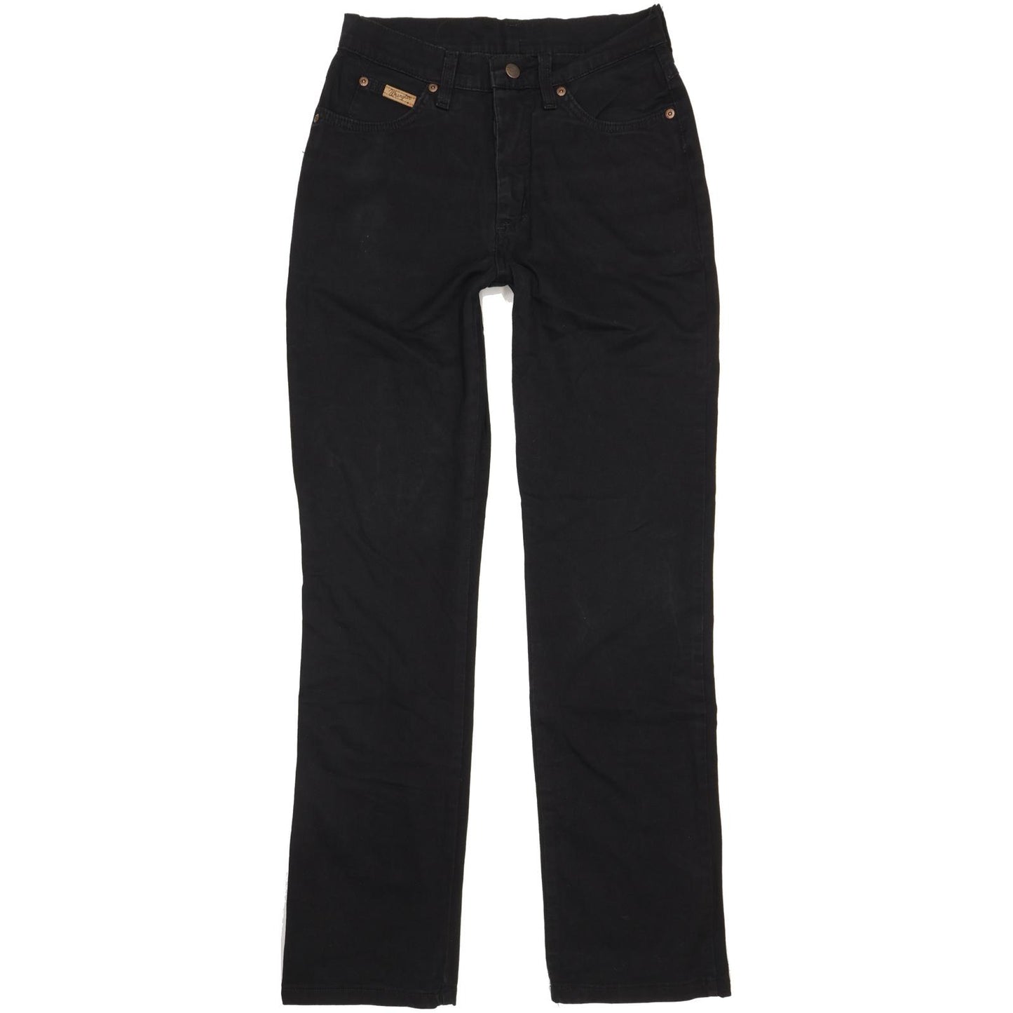 Wrangler Paula Women Black Straight Regular Stretch Jeans W29 L32