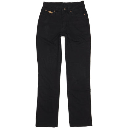 Wrangler Paula Women Black Straight Regular Stretch Jeans W29 L32