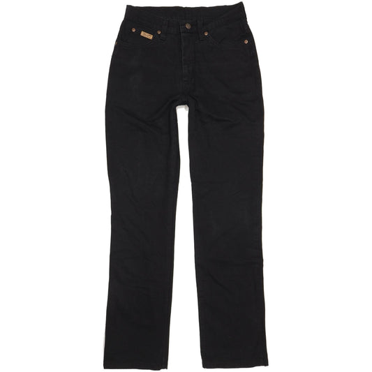 Wrangler Paula Women Black Straight Regular Stretch Jeans W29 L32