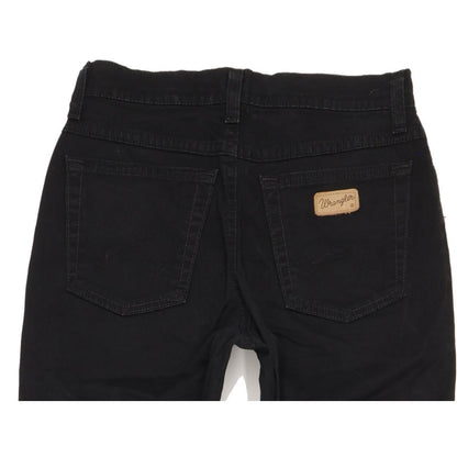 Wrangler Paula Women Black Straight Regular Stretch Jeans W29 L32