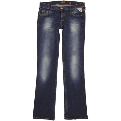 Replay Women Blue Bootcut Slim Stretch Jeans W29 L32