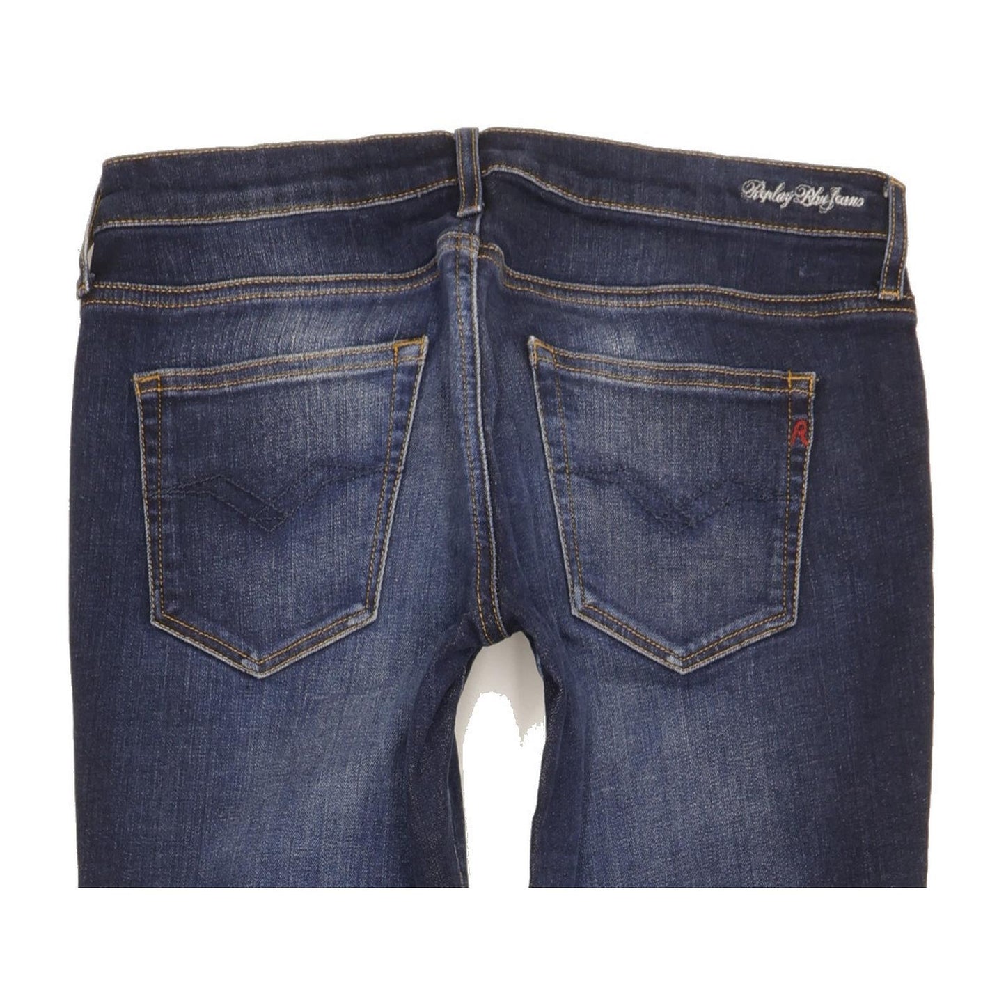 Replay Women Blue Bootcut Slim Stretch Jeans W29 L32