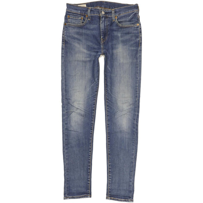 Levi's 512 Men Blue Tapered Slim Stretch Jeans W29 L32