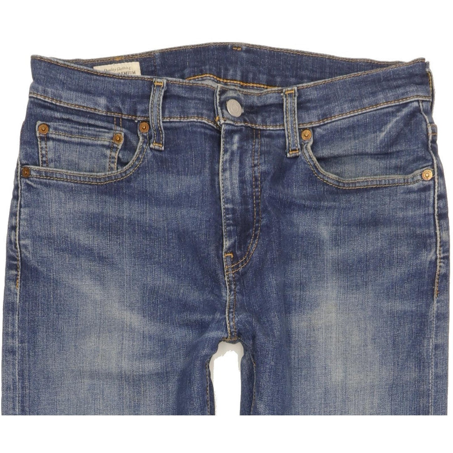 Levi's 512 Men Blue Tapered Slim Stretch Jeans W29 L32