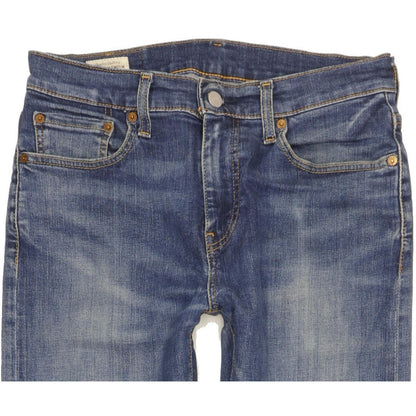 Levi's 512 Men Blue Tapered Slim Stretch Jeans W29 L32