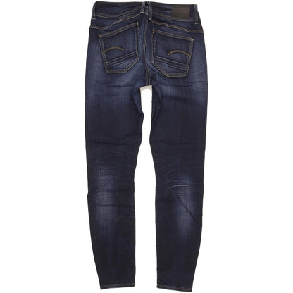 G-Star Lynn Women Blue Skinny Slim Stretch Jeans W28 L30