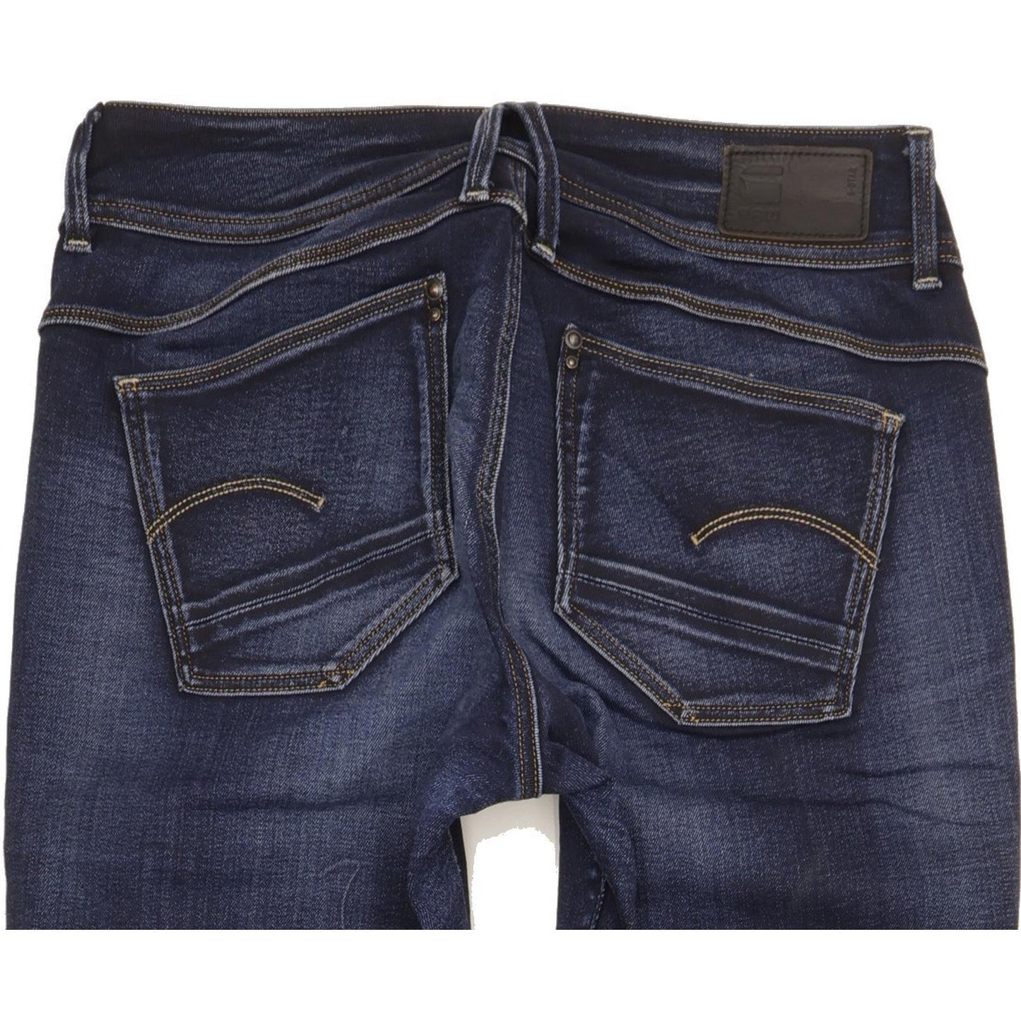 G-Star Lynn Women Blue Skinny Slim Stretch Jeans W28 L30