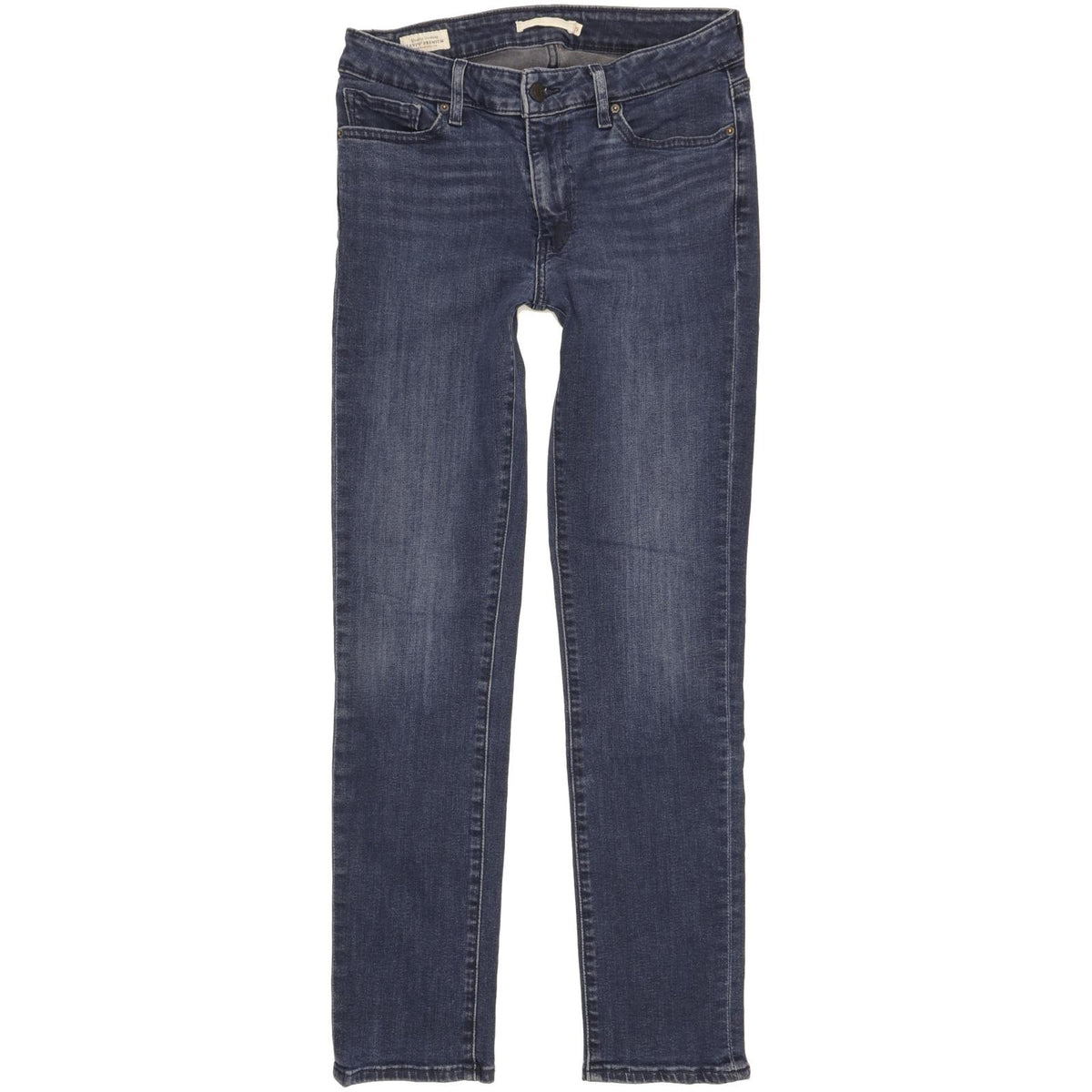 Levi's 712 Women Blue Straight Slim Stretch Jeans W29 L29