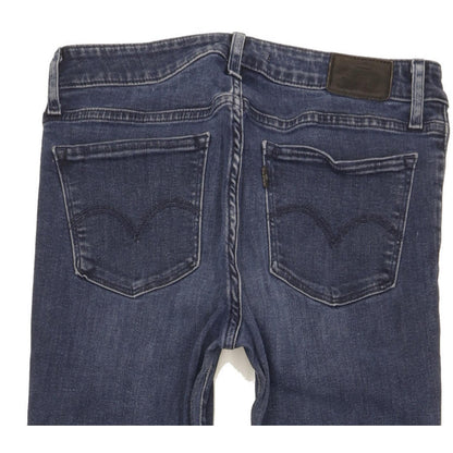 Levi's 712 Women Blue Straight Slim Stretch Jeans W29 L29