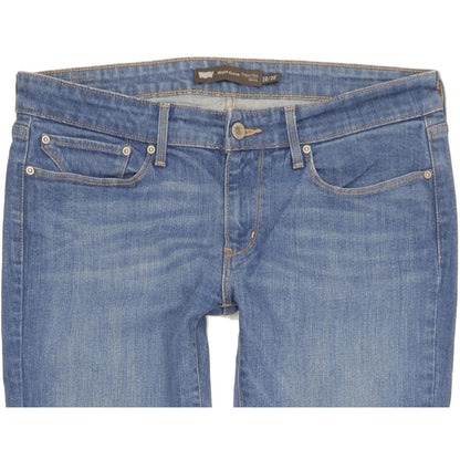Levi's Slight Curve Women Blue Skinny Slim Stretch Jeans W31 L29