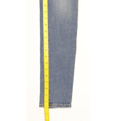 Levi's 711 Women Blue Skinny Slim Stretch Jeans W28 L31