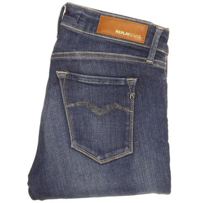 Replay Luz Women Blue Skinny Slim Jeans W27 L28