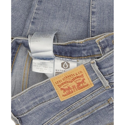 Levi's 710 Super Women Blue Skinny Slim Stretch Jeans W28 L32
