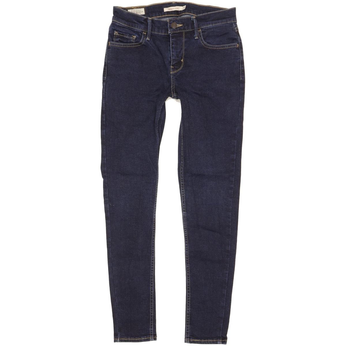 Levi's 710 Super Women Blue Skinny Slim Stretch Jeans W28 L28