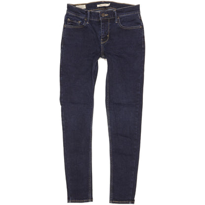 Levi's 710 Super Women Blue Skinny Slim Stretch Jeans W28 L28