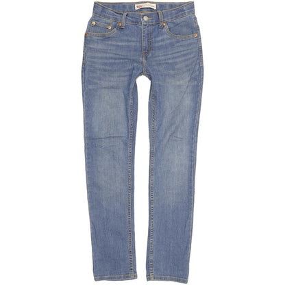 Levi's 512 Kids Blue Tapered Slim Stretch Jeans W26 L30