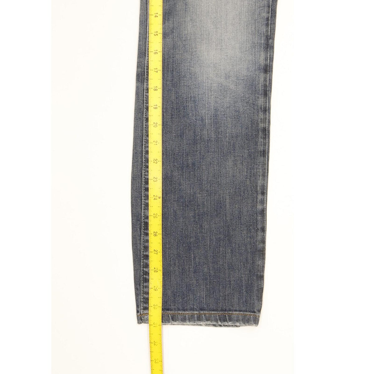 Levi's 528 Women Blue Straight Slim Stretch Jeans W27 L31