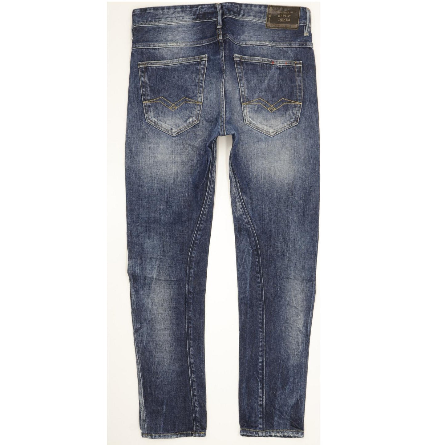 Replay Arottt Men Blue Skinny Slim Jeans W30 L29