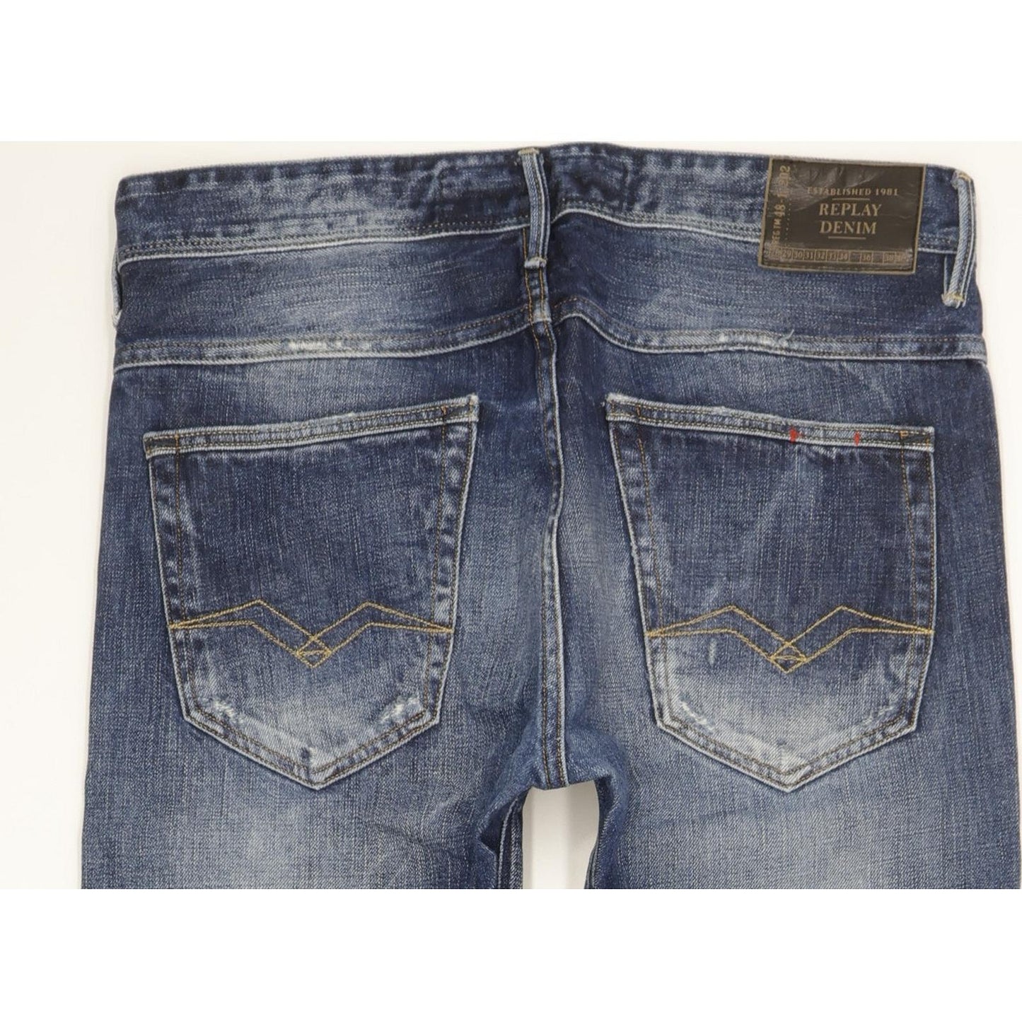 Replay Arottt Men Blue Skinny Slim Jeans W30 L29