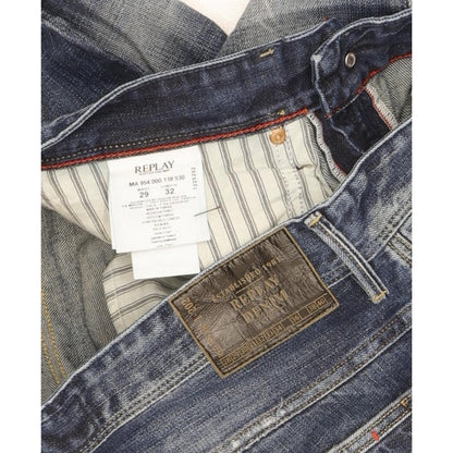 Replay Arottt Men Blue Skinny Slim Jeans W30 L29