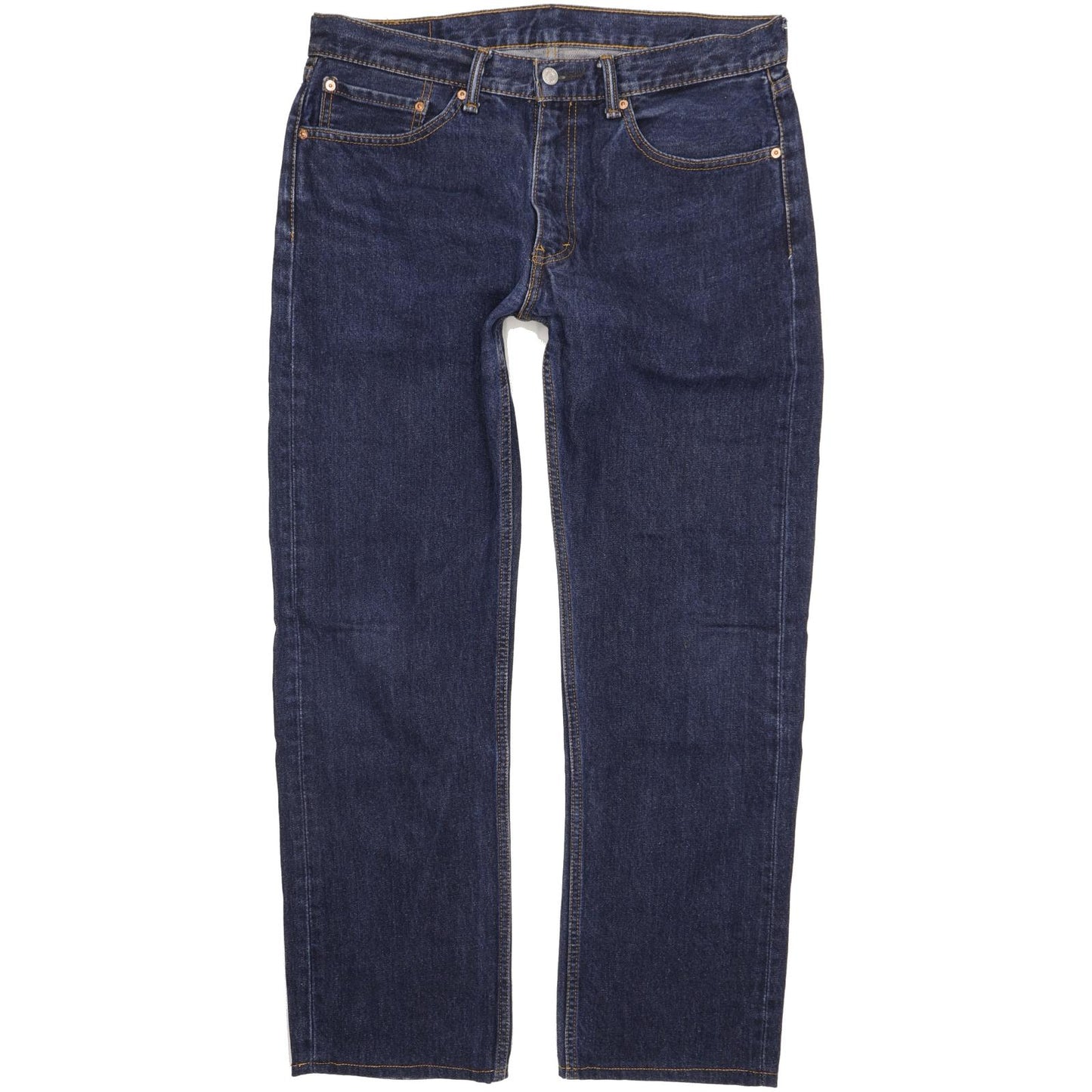 Levi's 505 Men Blue Straight Regular Jeans W36 L30