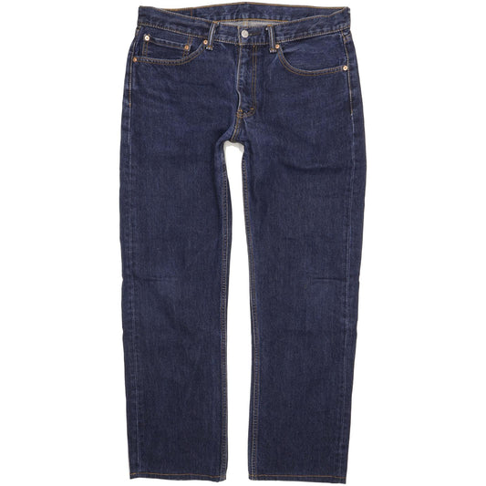 Levi's 505 Men Blue Straight Regular Jeans W36 L30