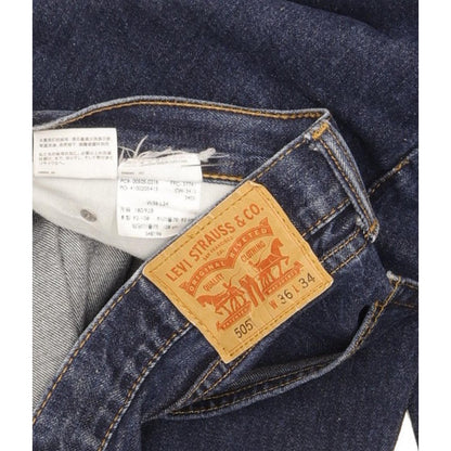 Levi's 505 Men Blue Straight Regular Jeans W36 L30