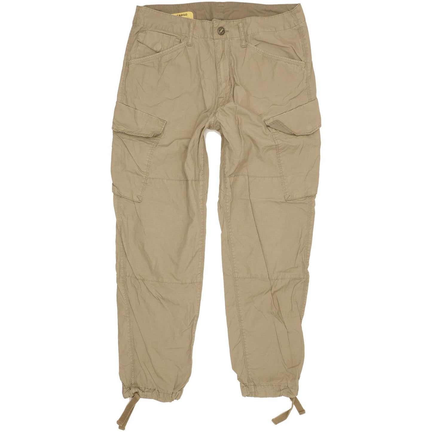 G-Star Rovic Men Beige Tapered Loose Trousers W31 L30